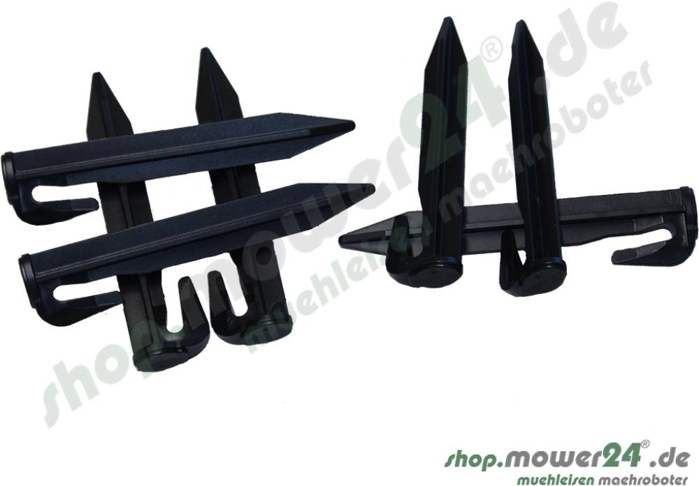 Hook brackets - plastic - 50 pieces (relay prices)